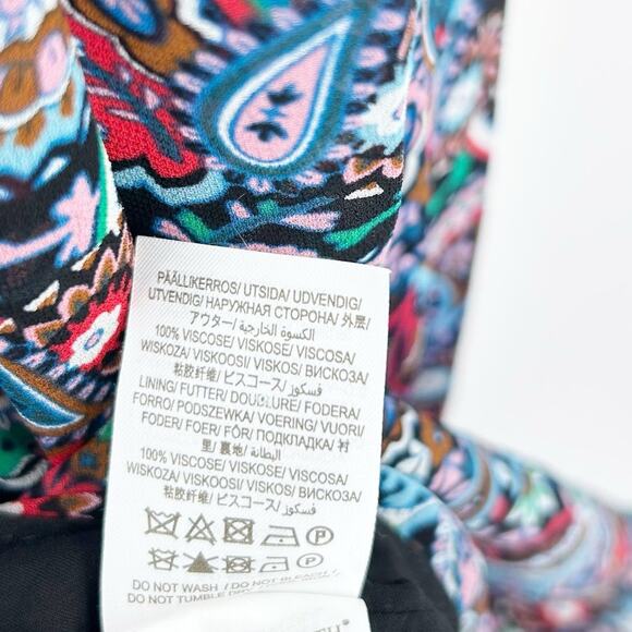 Boden Black Frill Tiered Maxi Dress Cottagecore Prairie Modest Womens Sz 6 - Picture 8 of 13